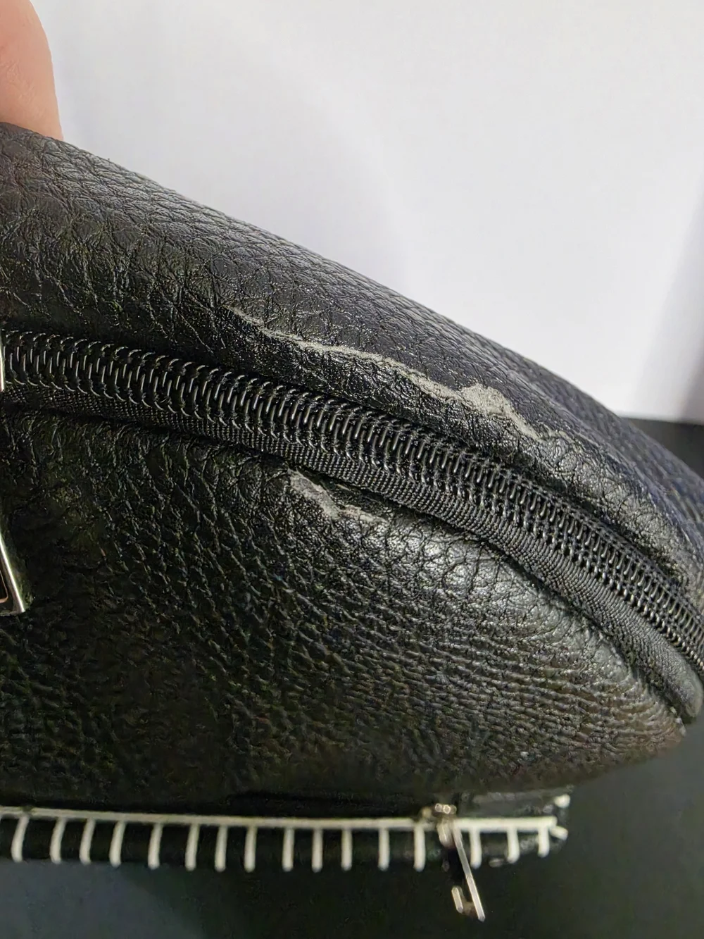 Black Musical Note Backpack with White Piano Detail
